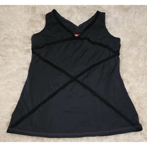 Women's Spanx Tank Top Large Black